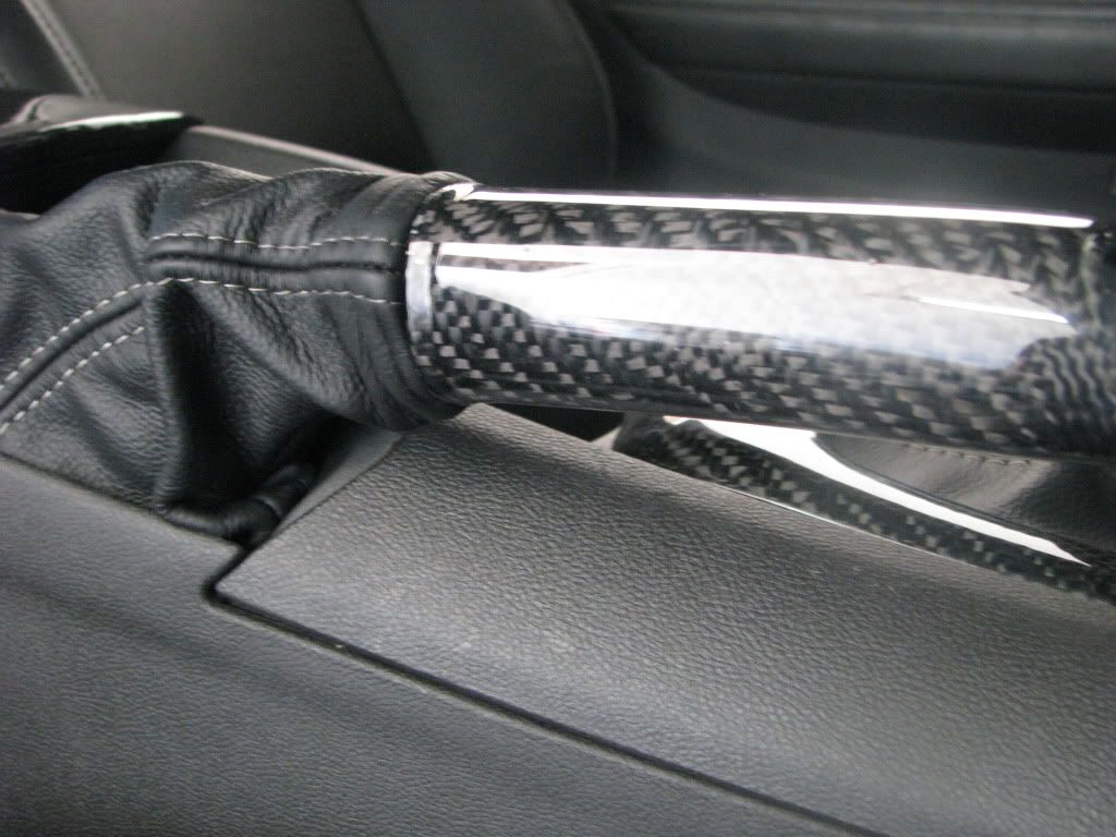 Carbon EBrake Handle & Leather Boot The Carbon Fiber Specialists Modern Camaro Forums